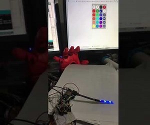 WiFi Controlled RGB LED Strip With ESP8266