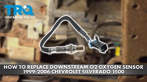 How to Replace Downstream O2 Oxygen Sensor 1999-2006 Chevrolet Silverado 1500