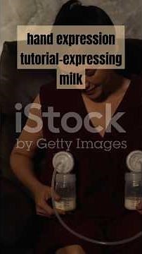 hand expression tutorial-expressing milk #breastfeeding #newborn