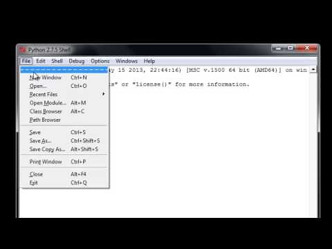 Learn Python Programming Tutorial 2 | Intro to Python and IDLE