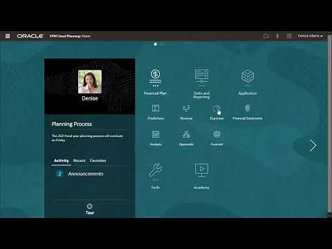 Designing Forms in Cloud EPM Planning