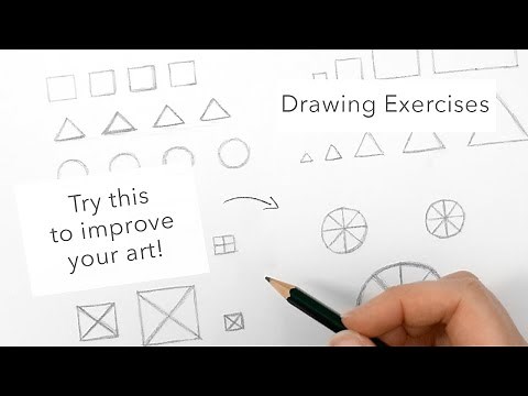 Drawing Exercises for Beginners - How to improve your Art skills