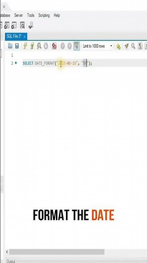 Format Date Values in SQL using Date_Format Function