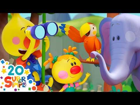 There's An Animal That I See | Explore and Discover Animals! | Super Simple Songs