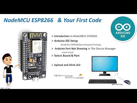 How to Setup & Program ESP8266 NodeMCU | Arduino IDE 2.3.2 2024