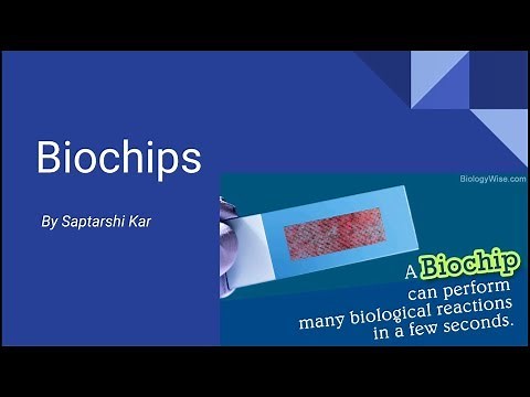 Biochips || Seminar Presentation || By Saptarshi Kar || Latest Technology Trend || HD 🙂
