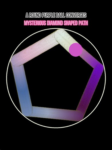 What shape is the trajectory of a bouncing ball?#bouncingball #maths #viralvideo #python