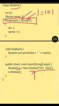 Types of constructor in JAVA|simply explained with example program🤙🤟🏼