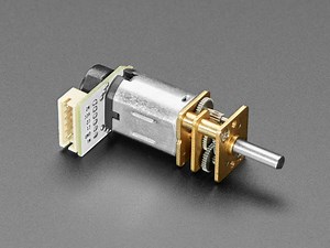 N20 DC Motor with Magnetic Encoder - 6V with 1:100 Gear Ratio