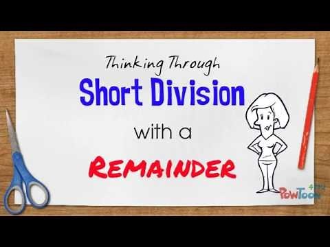 Short Division with Remainders