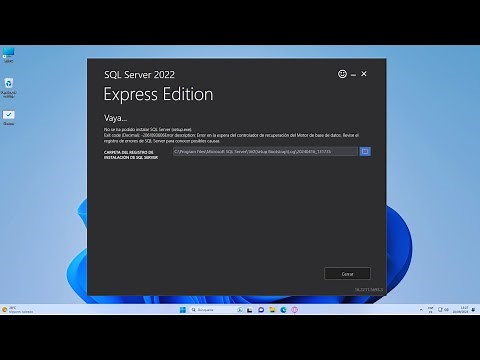 SOLUCIÓN No se ha podido instalar SQL Server Exit Code (Decimal) -2061893606 Error