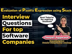 Evaluate Postfix Expression using Stack with Examples | DSA using Java #22