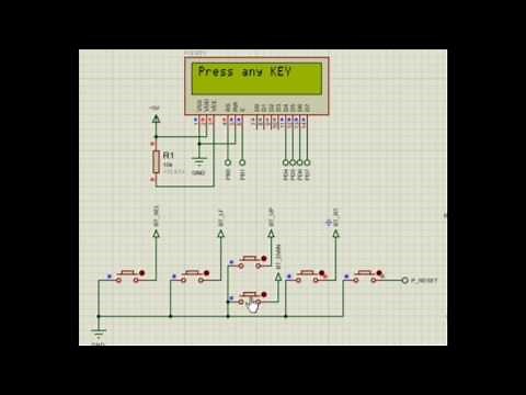 Proteus Arduino LCD Keypad Shield