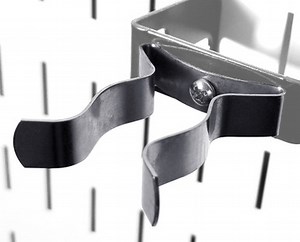 Pegboard Spring Clip - 5/8in to 1-1/4in Adjustable Range - 10-SC-1B