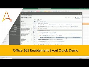 Office 365 Enablement Excel Demo from Automation Anywhere