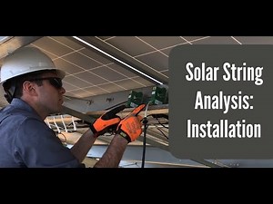 Solar String Analysis - How to Install the String Monitoring Enclosure