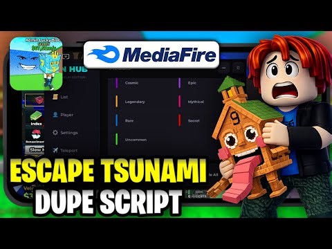 🌊 Como Baixar e Usar Script no Escape Tsunami For Brainrots - AUTO RADIOACTIVE COIN - DUPE - SPEED