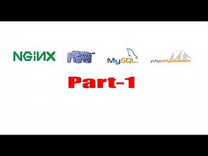 How to setup Nginx PHP MySql And PhpMyadmin on windows 10 Part 1