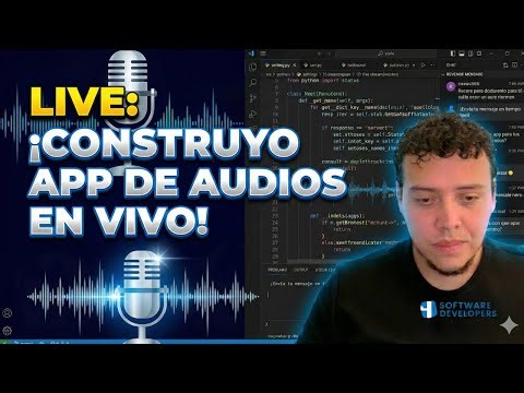 App web audios para enviar mensajes al stream | Spring Boot + Java + Hexagonal | Live Coding #5