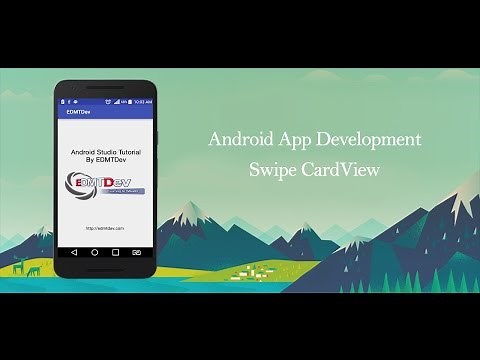 Android Studio Tutorial - Swipe Card View