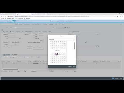 SAP S/4HANA - How to Create Supplier Invoice for a Purchase Order (PO)