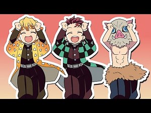KImetsu no yaiba Caramelldansen