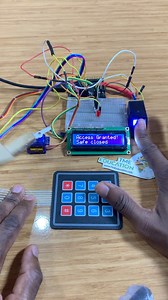 DIY Safe control with Arduino Mega Pro Mini using AS608 Fingerprint Scanner & Keypad #fingerprint #arduino #electronics #engineering #arduino #servo Motor #safe | Upload Ideas with Itamar