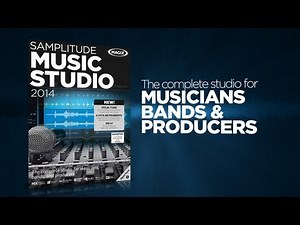 MAGIX Samplitude Music Studio 2014 (INT) - Recording Software