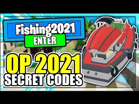 (2021) ALL *NEW* SECRET OP CODES! Fishing Simulator Roblox