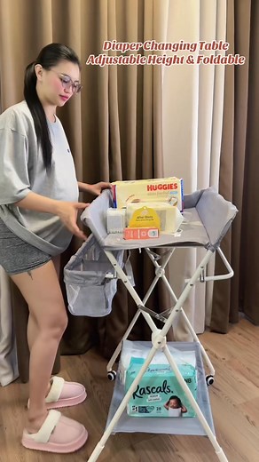 106K views · 741 reactions | Real talk: diaper time = parang 1-hour gym sa likod Solution? Movable, Height-Adjustable Changing Table ✨– No more back aches – Sturdy & safe – Budget-friendly Mommies & daddies, deserve niyo ng ginhawa habang nagpa-parenting Olympics Nasa comment section ang link ng shop#MomHack #ParentTokPH #NoBackPainClub | Mik-Mik | Facebook