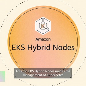 Build bridges between on premises & edge environments with the cloud. ☁️🌉💻 Amazon EKS Hybrid Nodes removes the ops burden of managing hybrid environments across cloud, on premises, & edge environments with standardized tooling so you have the flexibility to run your workloads anywhere. 🖇️ https://go.aws/3CVuvU4 | Amazon Web Services