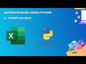 Install Openpyxl