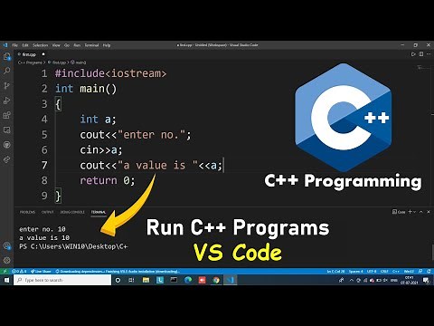 How to Run C++ Program in Visual Studio Code | VS Code Tutorial