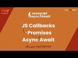 Asynchronous JavaScript: From Callbacks to Modern Async Await in 5 minutes | Nodejs | Javascript