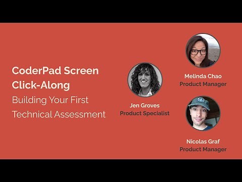 CoderPad Screen Click-Along: Building your first tech assessment [Webinar]
