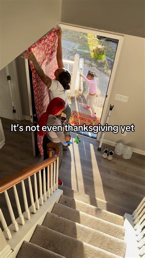 Trey Lucas on Instagram: "I’m just surprised she made it past November 1st know she been itching for this🎄.. And I don’t think maya knows nobody else name but “daddy” 😑 Update > Results on @braidsbymaeeee pg #fyp #foryou #holidays #wife"