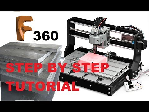 Fusion 360 G-Code Aluminum Plate Step By Step Tutorial
