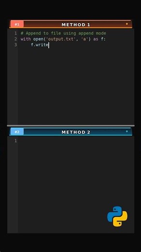 Append to File via 2 Methods #file