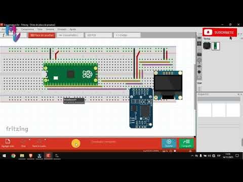 Digital Clock with Raspberry Pi Pico + DS3231 + OLED | Real-Time Time, Date and Temperature