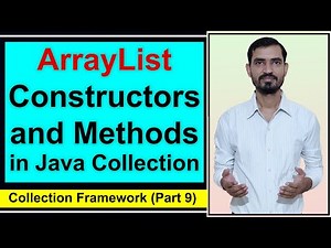 ArrayList Constructors & Methods; ArrayList properties practical explanation in Java by Deepak