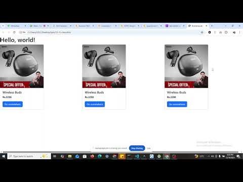 Build a Simple Responsive Page with Bootstrap 5 (Padding vs Margin Explained)