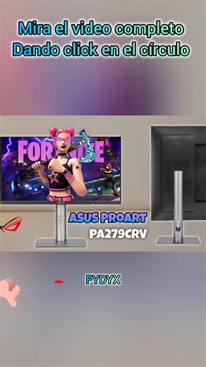 Monitor Pro Art de ASUS 🤯 #asus #lenovo #msi #fydyx #monitor #corsair #hp #alienware #dell #pc