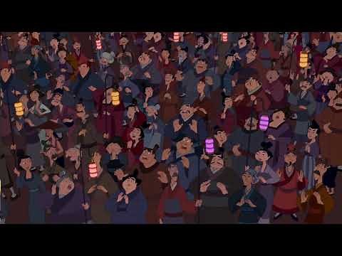 MULAN 2 - CG wedding scene crowd
