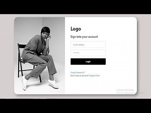 How To Create Responsive Login Form Using HTML & CSS & Bootstrap (2022)