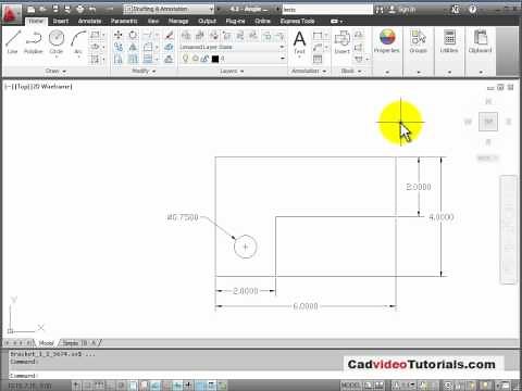 AutoCAD 2012 Tutorial - 4.5 - Add Dimensions to the Object