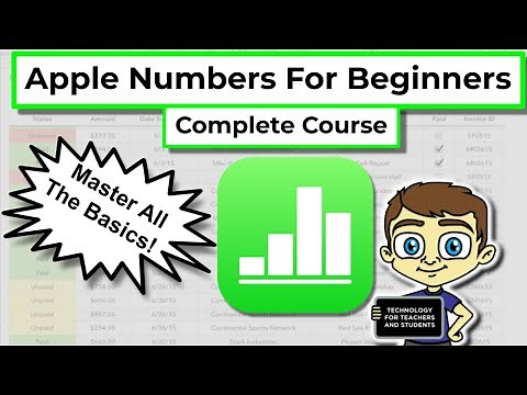 Apple Numbers for Beginners - The Complete Course
