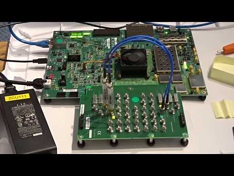 ZCU111 2019.1 RFSoC RF Data Converter Eval Tool Video 5: Board Setup