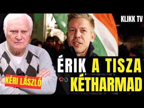 Kéri László: Óriási hátrányban a Fidesz - érik a Tisza kétharmad