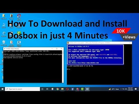 How to Download and Install DOSBox On Windows(7,8,10) in Just 4 Minutes