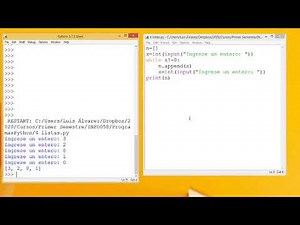 4 Cómo llenar listas en Python